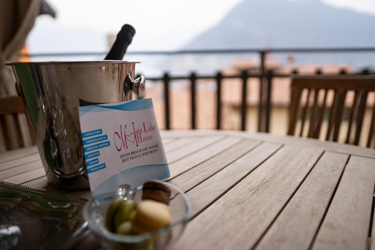 Romantic Lake View House Sulzano Exterior foto
